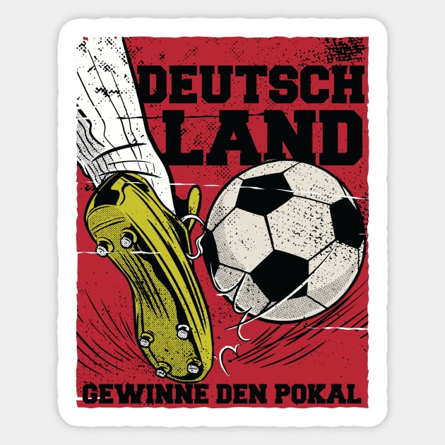 Deutschland Gewinne den Pokal // Germany Win the Cup Sticker by SLAG_Creative